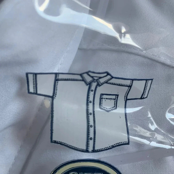 US Polo Girls Short Sleeve School Uniform Shirt White - Picture 2 of 10